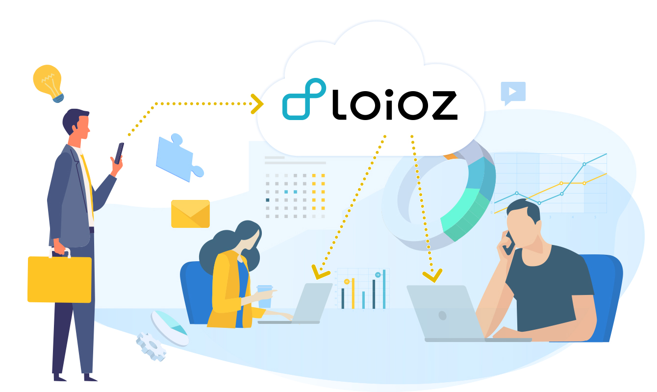 loioz(ロイオズ)はクラウドシステムでどこからでも利用可能